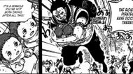 Dragon as seen carrying the twins (Image Source: Shueisha)